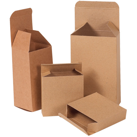 Heavy Duty Kraft Reverse Tuck Folding Cartons