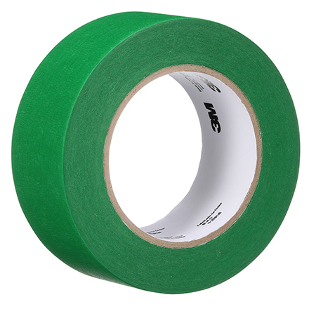 2'' x 60 yds. 3M<span class='tm'>™</span> UV Resistant Green Masking Tape