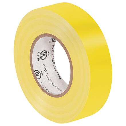 3/4" x 20 yds. Yellow Electrical Tape