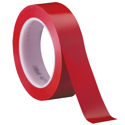 1" x 36 yds. Red 3M Vinyl Tape 471