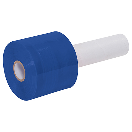 3" x 80 Gauge x 1000' Blue Extended Core Bundling Film